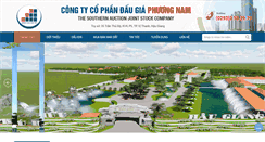 Desktop Screenshot of daugiaphuongnam.com